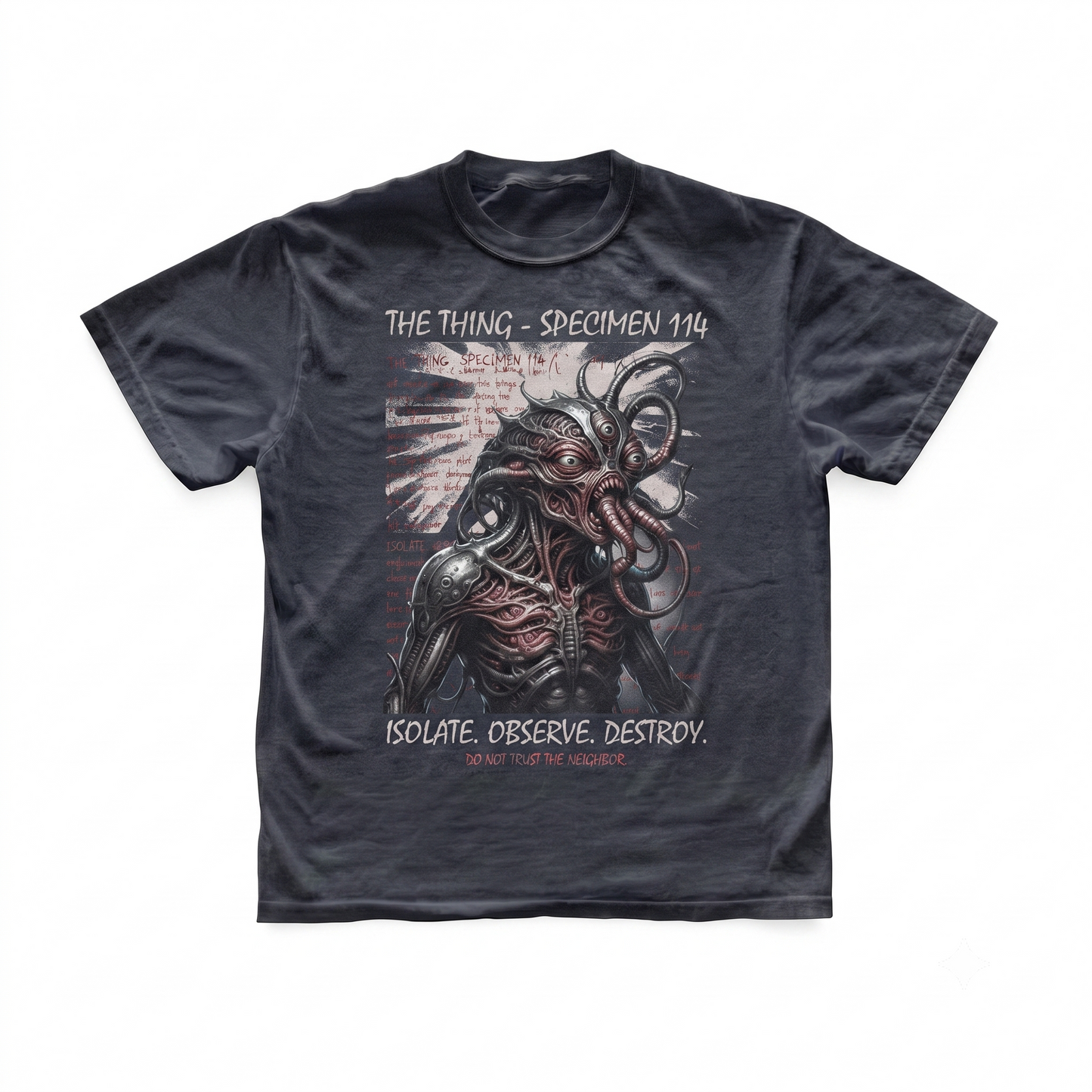Sci-Fi Horror Classic Creature Feature Graphic Tee  Retro 80s Cult Movie Fan Apparel  Unisex T-shirt