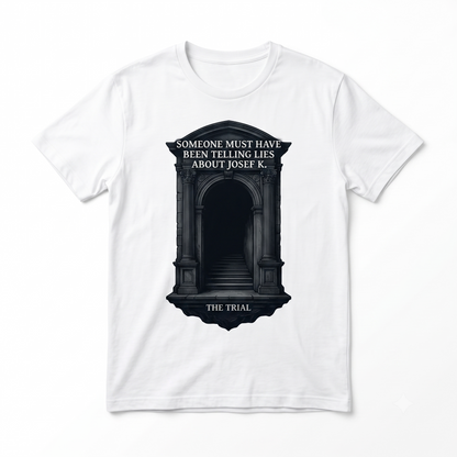 Franz Kafka The Trial Existential Literary Graphic Tee Vintage Dark Academic Bookish Novel Unisex T-shirt