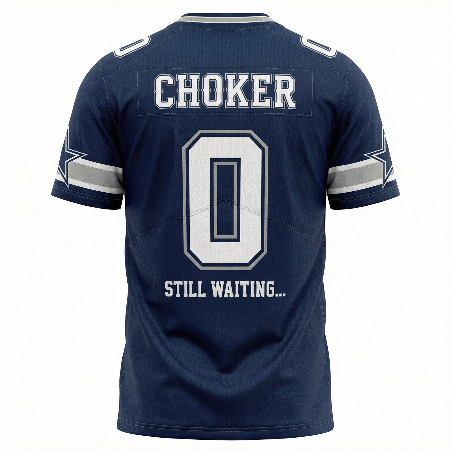 Dallas Football "America's Meme" Satire AOP Jersey Navy