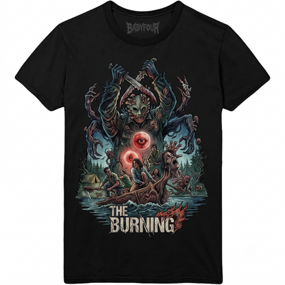 Vintage 80s Cult Slasher Summer Camp Caretaker Revenge Graphic Retro Horror Fan Merchandise Unisex T-shirt