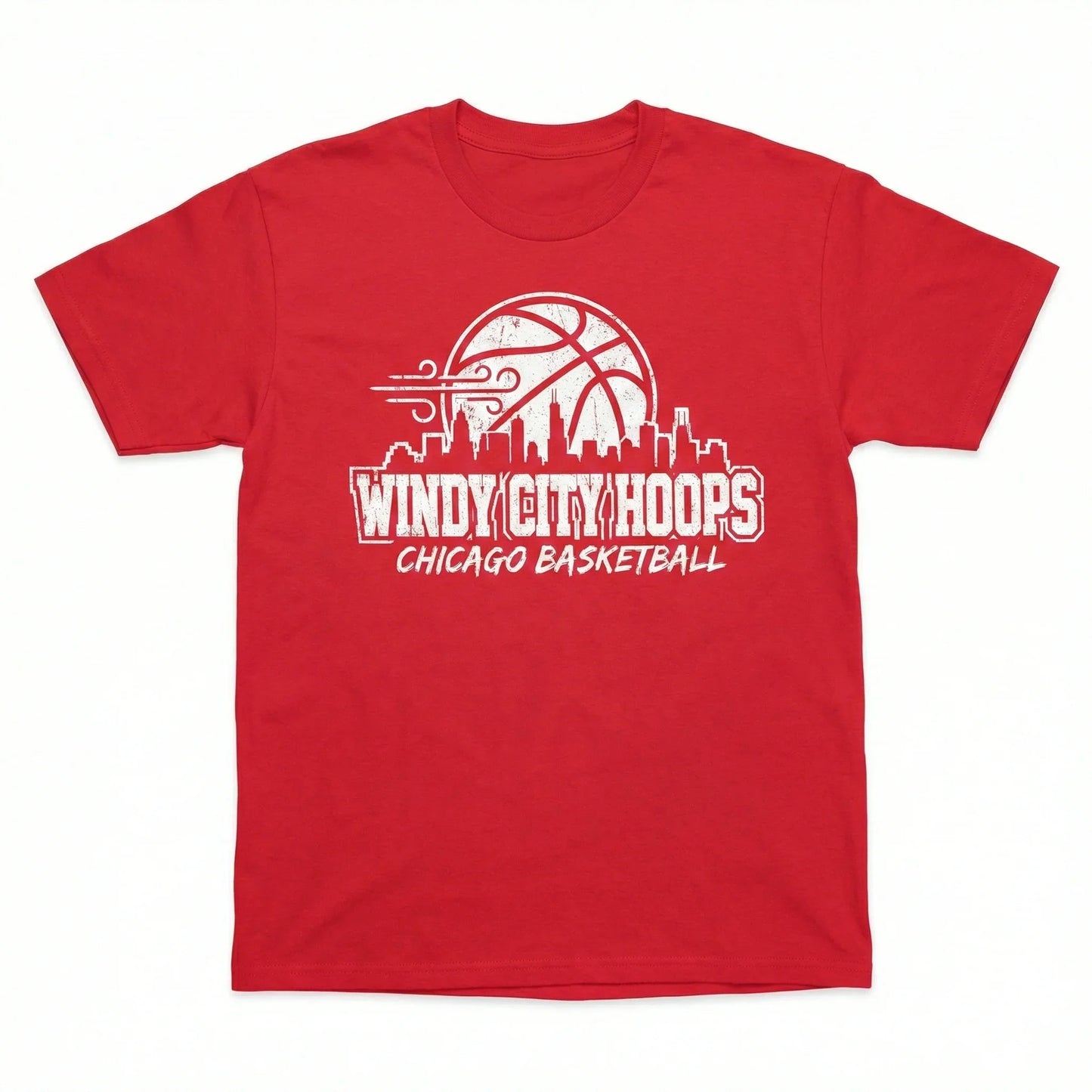 Vintage Chicago Basketball Fan Gear - Windy City Hoops T-Shirt, Tank Top, Hoodie & Sweatshirt