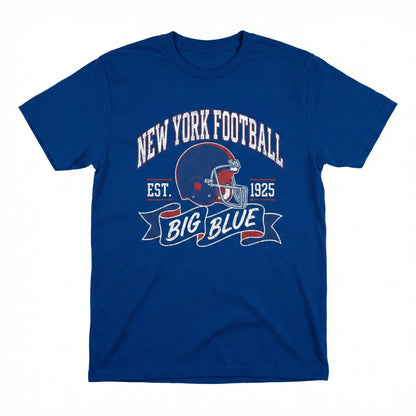 Classic New York Football Fan Gear - Big Blue Tailgate T-Shirt, Hoodie, Tank Top, Long Sleeve, Sweatshirt
