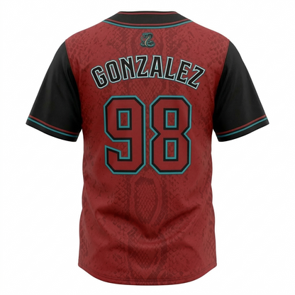 Unisex Baseball Jersey - Desert Diamondback Heritage Edition
