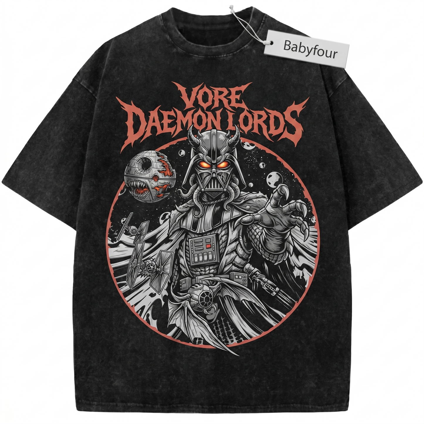 Vintage Dark Lord Sci-Fi Movie Unisex T-Shirt, Retro Galaxy Space Villain Graphic Tee