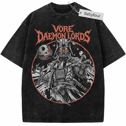 Vintage Dark Lord Sci-Fi Movie Unisex T-Shirt, Retro Galaxy Space Villain Graphic Tee