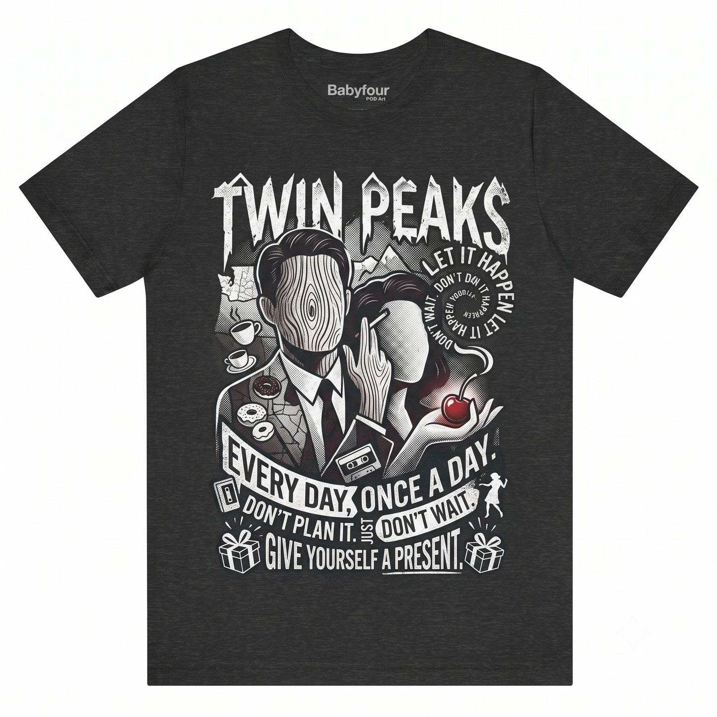 Special Agent and Audrey Vintage 90s Mystery TV Show Retro Graphic Unisex T-Shirt