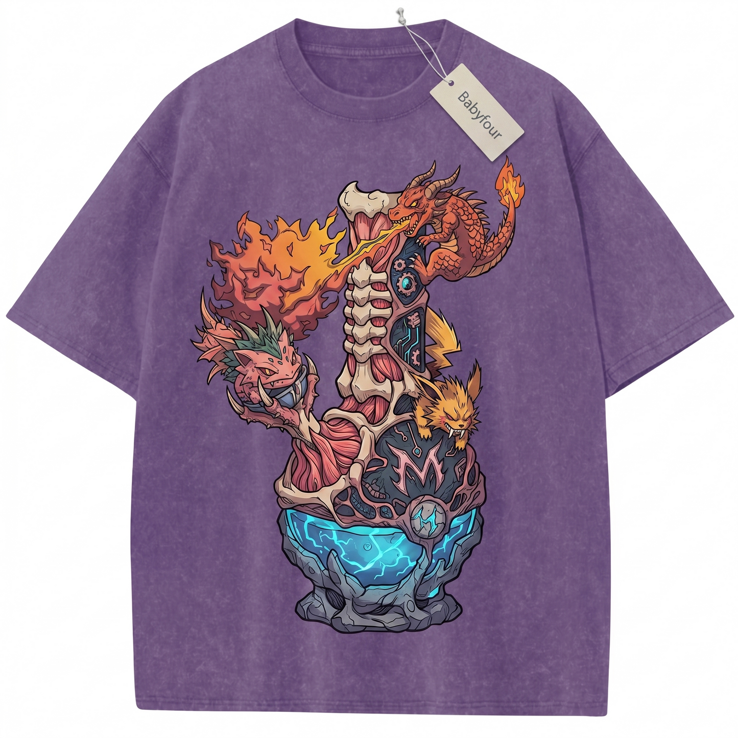 Vintage 90s Anime Monster Starters Graphic T-Shirt, Retro Pocket Gaming Characters Unisex Tee, Classic Nostalgic Animation Shirt
