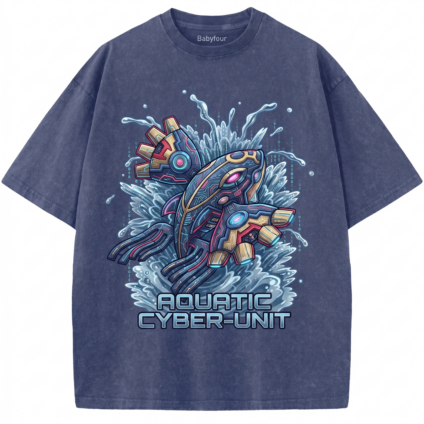Vintage Legendary Ocean Whale Anime Graphic T-Shirt, Retro Water Guardian Beast Unisex Tshirt