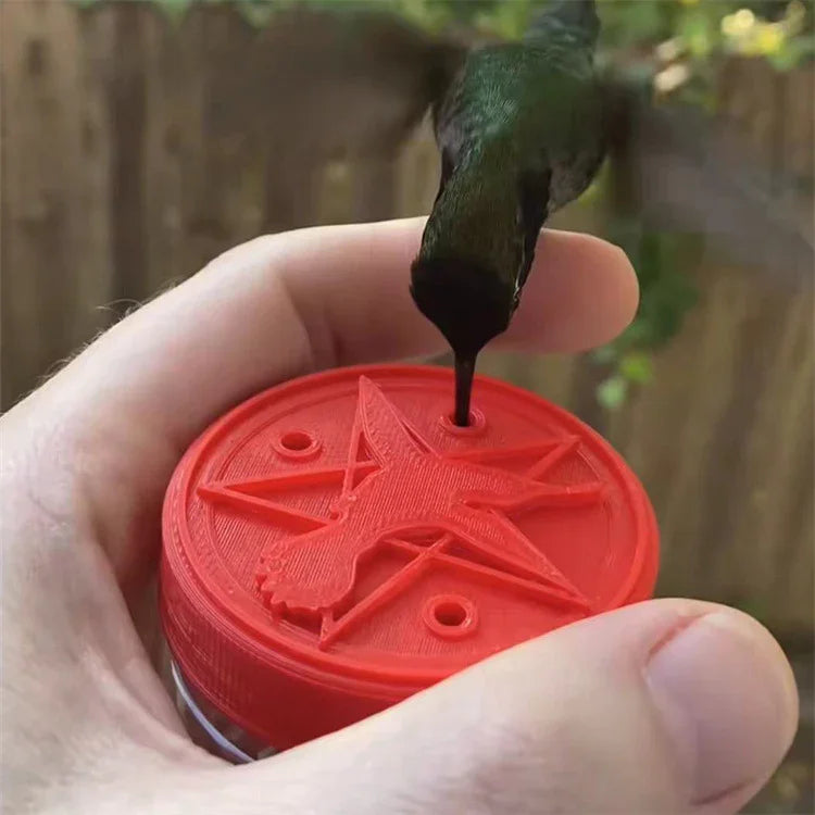 Hand Humming Bird Feeder Hand Held Bird Feeder Cage Feeding Bird Feeder Bottle