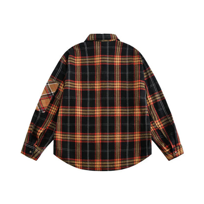 plaid shirt