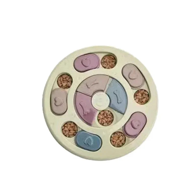 Dog Puzzle Toys Slow Feeder Interactive Increase Puppy IQ Food Dispenser Slowly Eating NonSlip Bowl Pet Cat Dogs Training Game