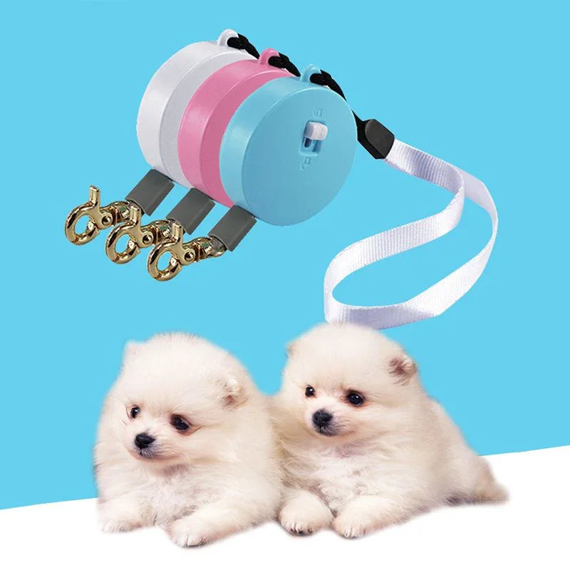 Small Pet Automatic Retractable Traction Rope Puppy Cat Rabbit Rope Traction Rope
