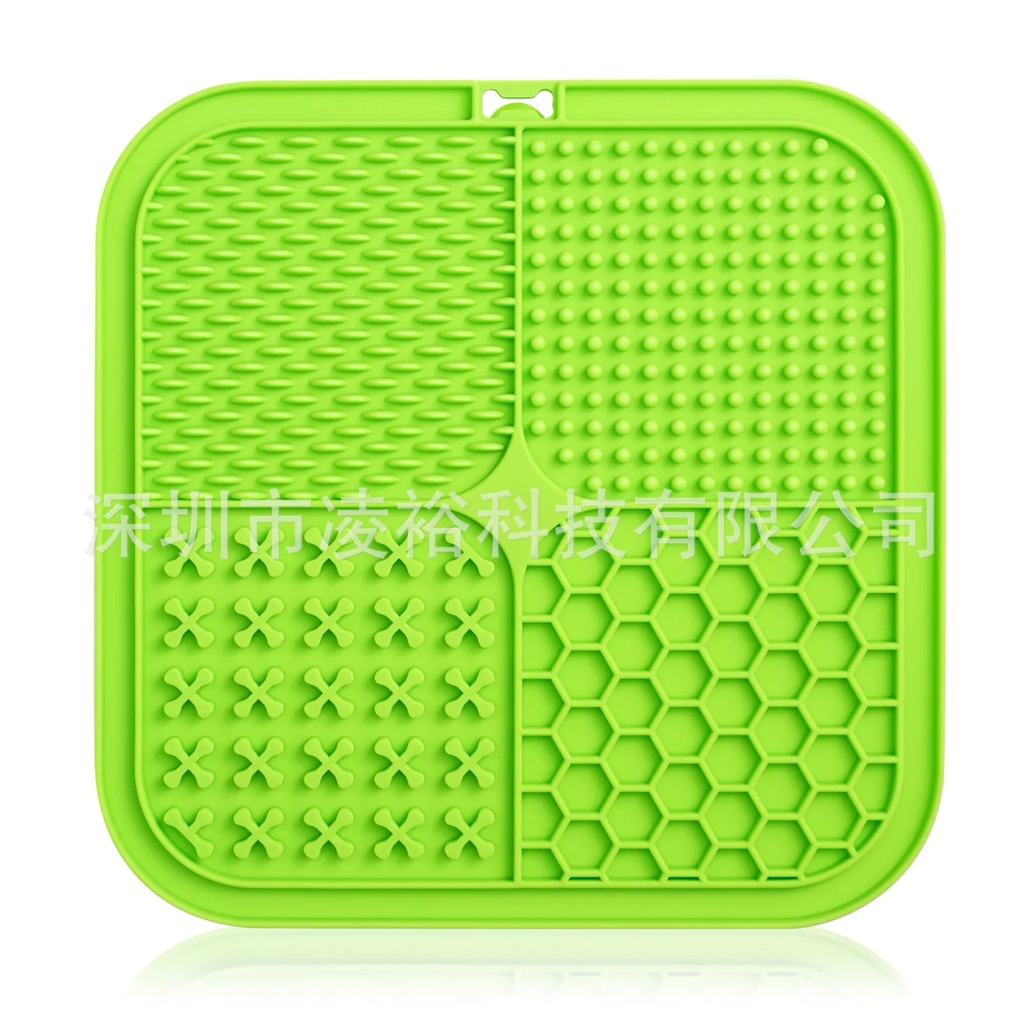 Pet Licking Pad New Pet Food Utensils Dog Slow Food Pad Placemat Sucker Slow Food Pad Dog Licking Pad