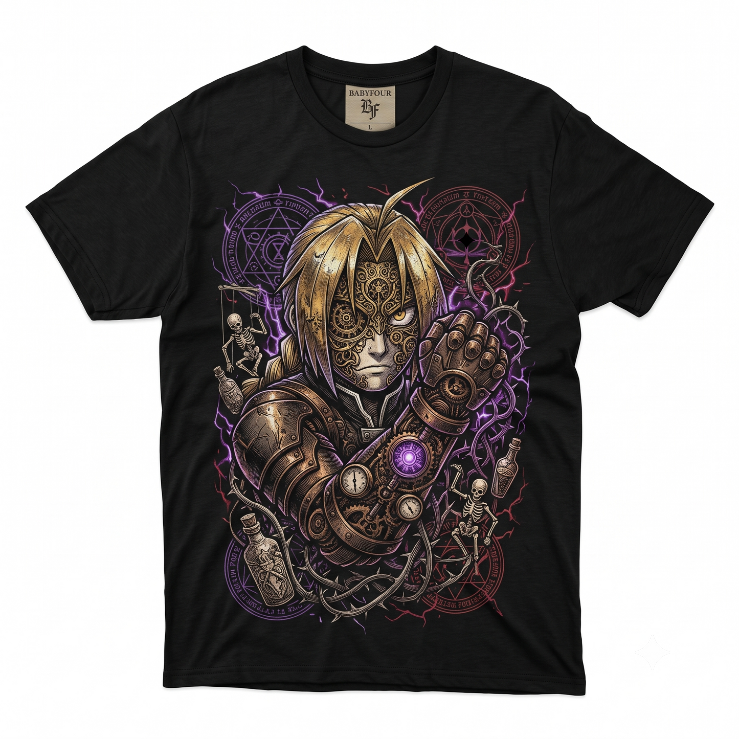 Japanese Streetwear Fire Graphic Tee - 100% Cotton Premium Aesthetic Unisex T-shirt