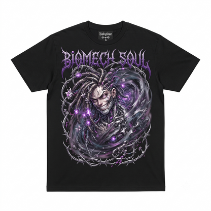 Graphic T-Shirt, Anime Style Streetwear, Cyberpunk Aesthetic Graphic Tee for MenUnisex, Heavyweight Cotton Oversized Shirt