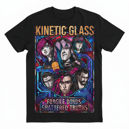 Gaming Inspired Graphic T-Shirt, Unisex Anime Character Art Shirt, Casual Soft Cotton Crewneck Top for Men and Women