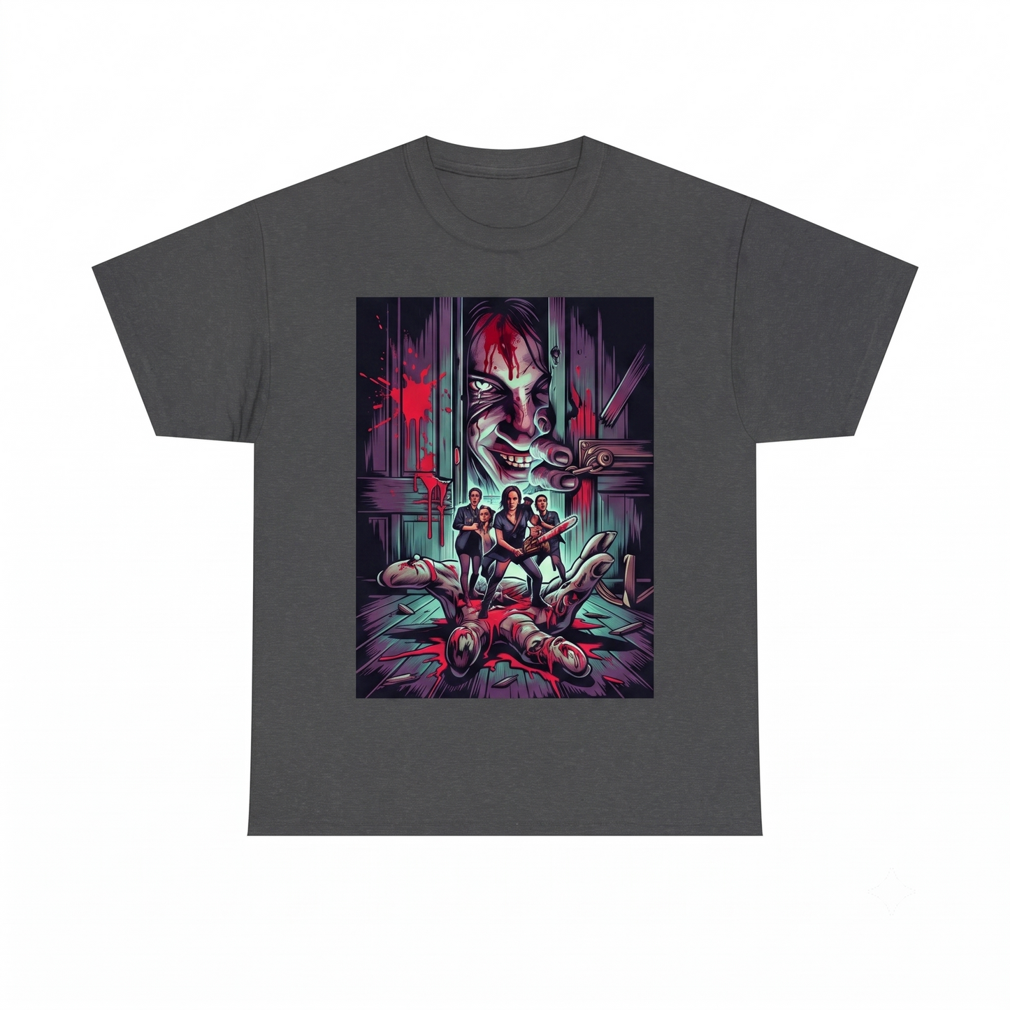Retro Dead Rise Horror Movie Graphic Tee - Vintage Scary Film Fan Merchandise - Unisex T-shirt