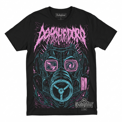Reptile Sorcerer Killer Retro Manga Graphic Tee - Dark Fantasy Anime Unisex T-shirt