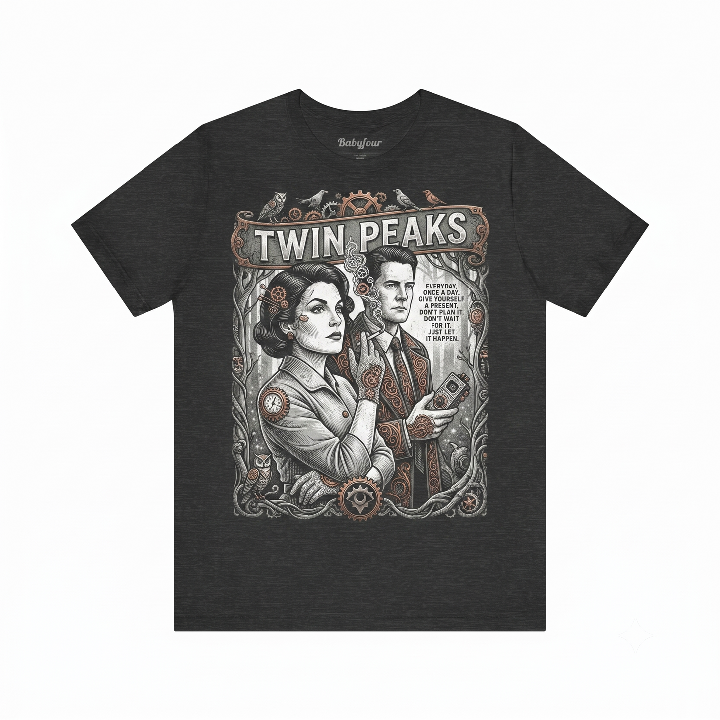Special Agent and Audrey Vintage 90s Mystery TV Show Retro Graphic Unisex T-Shirt