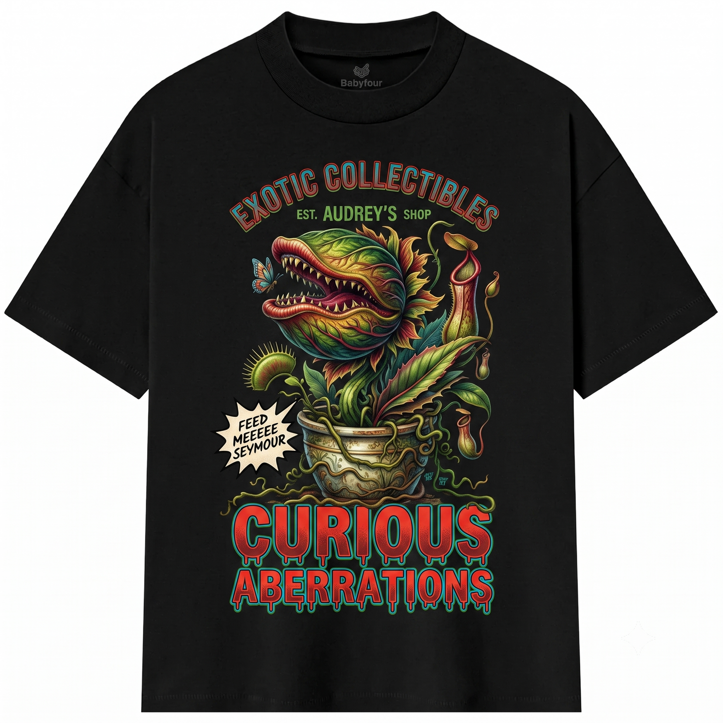80s Dark Comedy Musical Plant - Feed Me Seymour Horror Unisex T-Shirt