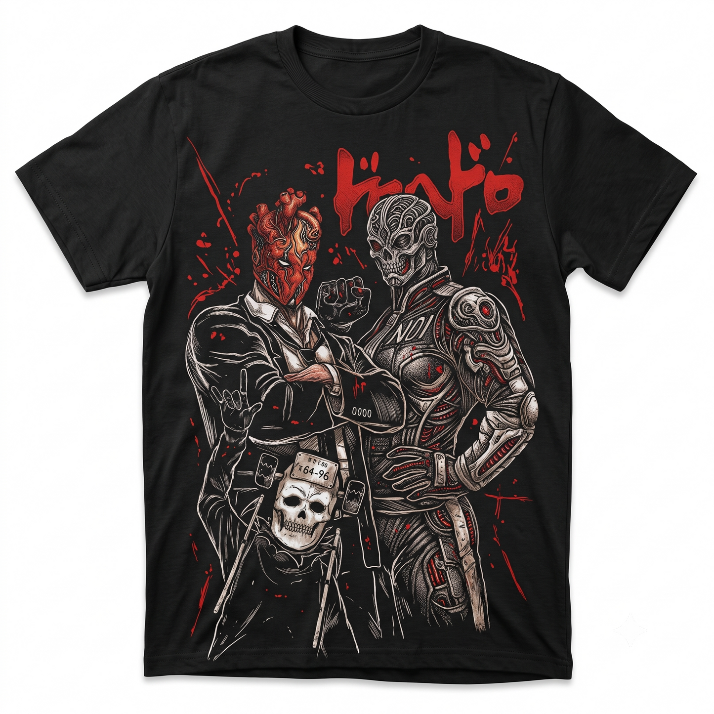 Goth Magic Chaos Gyoza Inspired Graphic Tee Unisex T-shirt