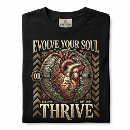 Retro Vintage Graphic Tee Cosmic Owl Heart Quote Unisex T-Shirt