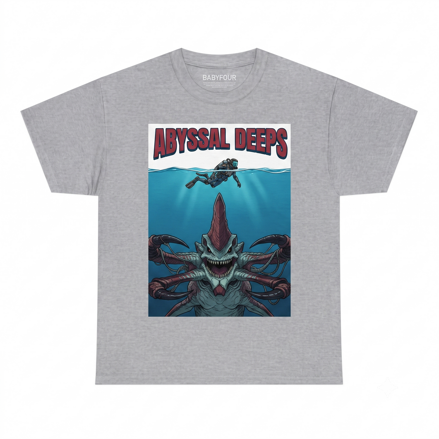 Deep Sea Ocean Survival Gaming Graphic Tee - Alien Planet Underwater Explorer Shirt - Unisex T-shirt