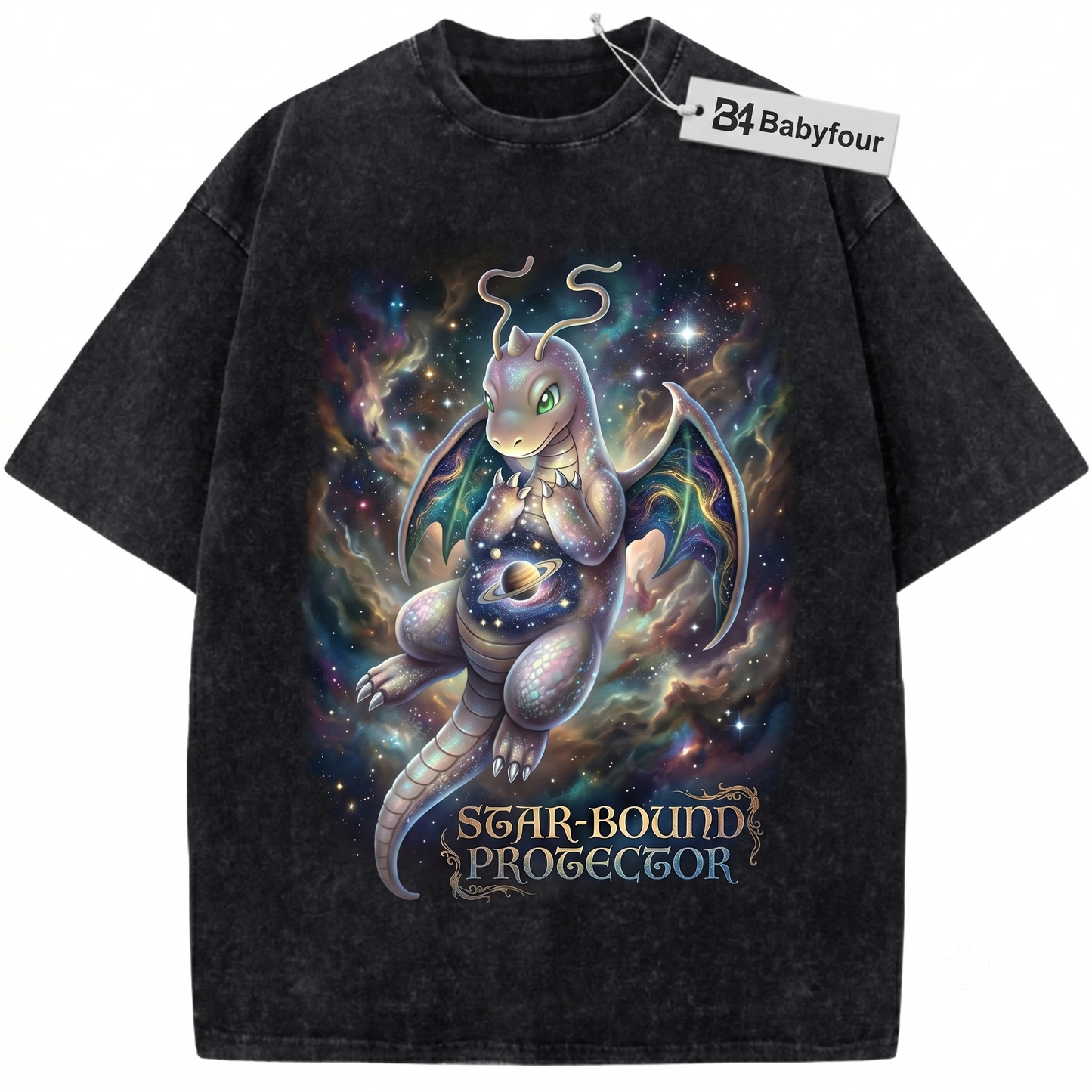 Retro Cute Orange Dragon Graphic Tee  90s Vintage Anime Pocket Monster Unisex T-Shirt