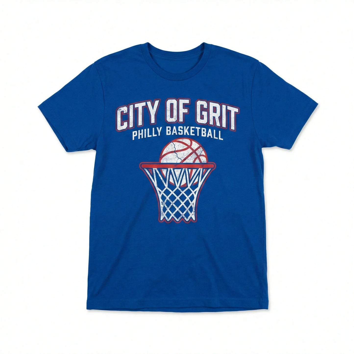 Premium Philly Hoops "City of Grit" Basketball Fan Apparel | T-Shirt, Hoodie & More