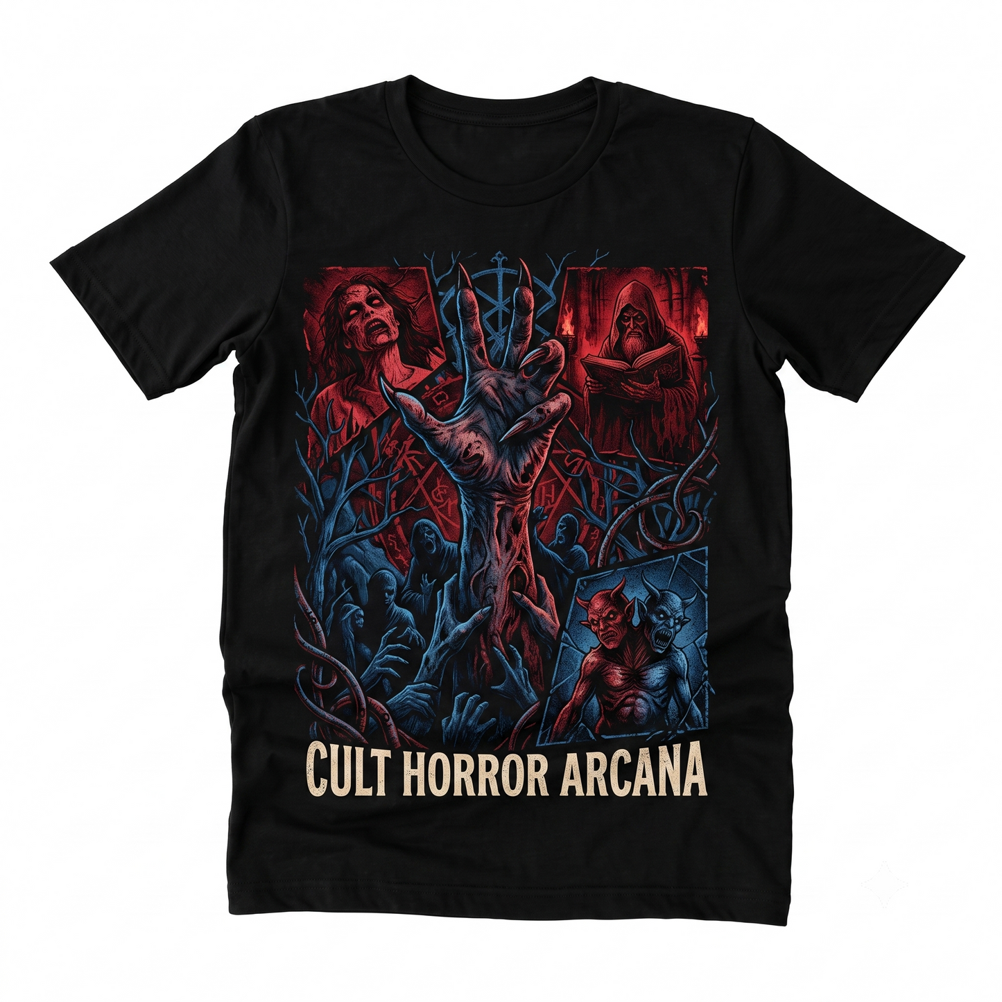intage Cult Classic Horror Graphic Tee, Retro 80s Movie Fan Gift, Ash Chainsaw Cabin Unisex T-shirt