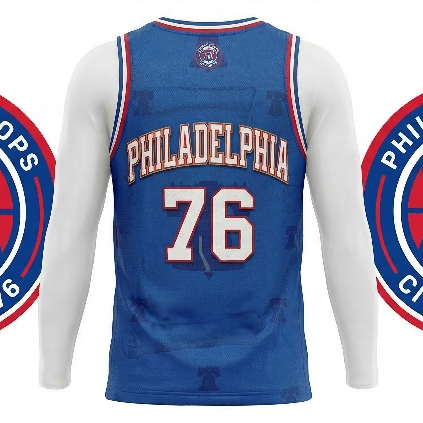 Retro Philly Hoops Heritage Basketball Jersey - City of Brotherly Love Unisex AOP Tank Top