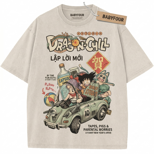 Retro Super Saiyan Martial Arts Graphic Print Vintage Tee - Nostalgic Anime Shirt Unisex T-shirt