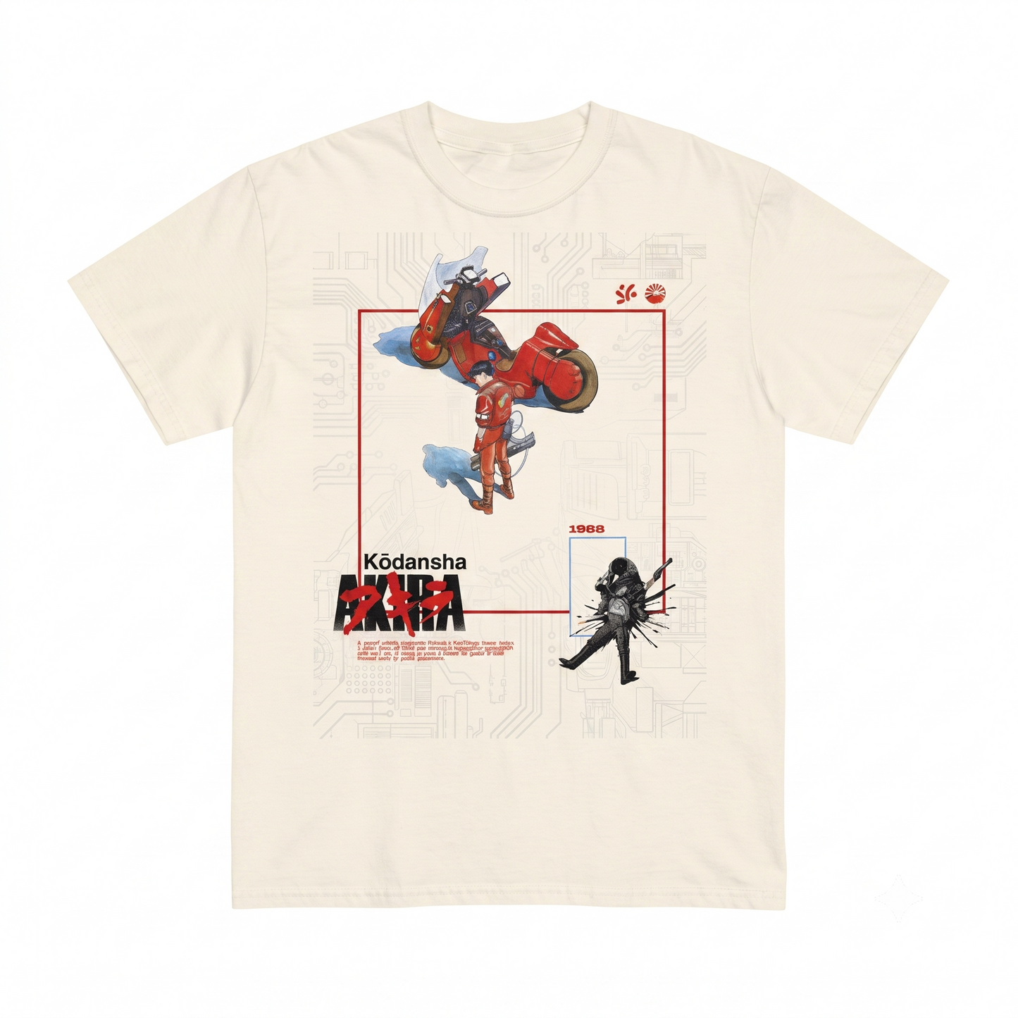 Vintage Anime Neo Tokyo Futuristic Cyberpunk Graphic Tee, Retro Manga Streetwear Shirt, Unisex T-shirt
