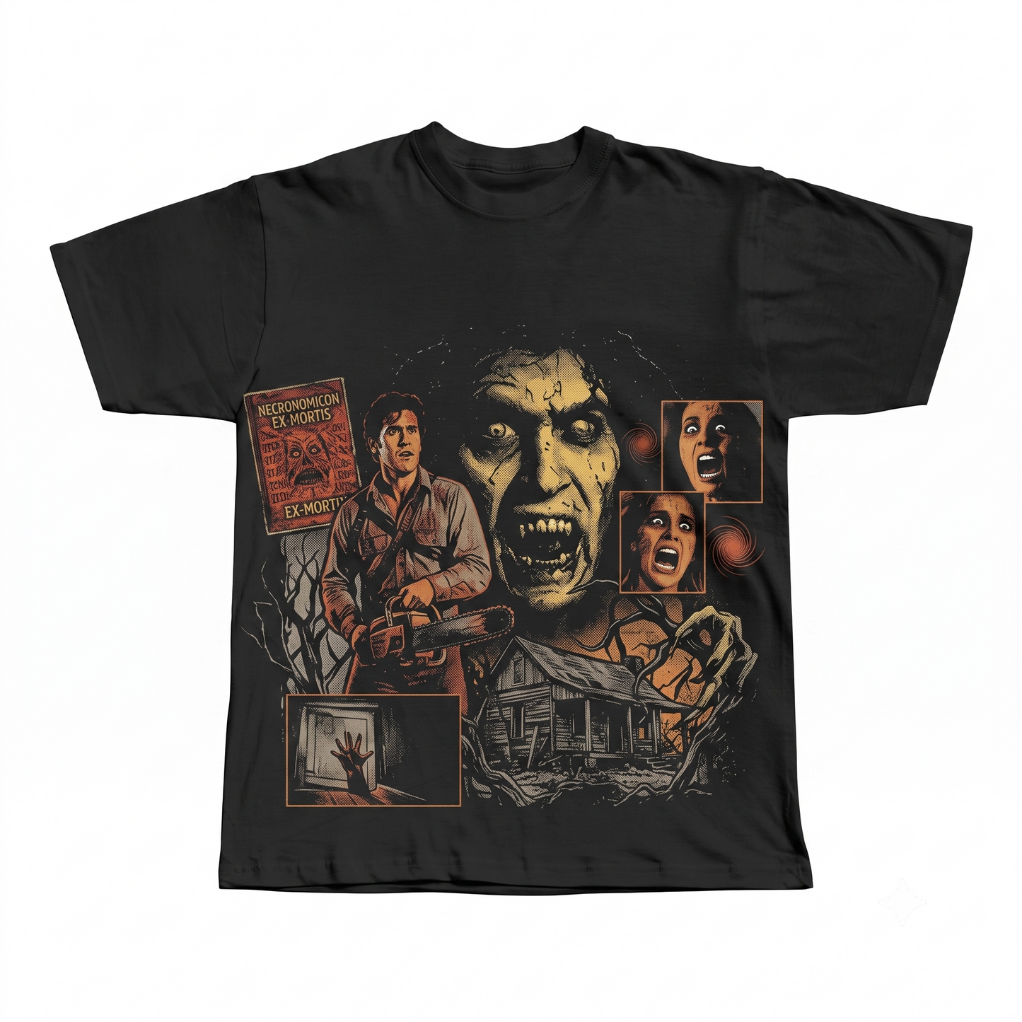 Evil Dead 1981 Graphic Tee  Sam Raimi Horror Film Shirt  Ash Williams Shirt  Necronomicon Tee  80s Cult Horror T-Shirt