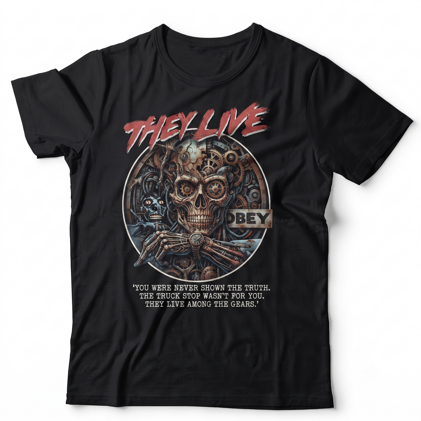 Vintage 1988 Sci-Fi Cult Classic Movie Graphic Tee Retro Horror Distressed Unisex T-shirt