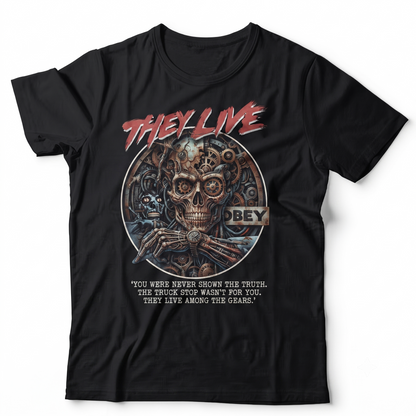 Vintage 1988 Sci-Fi Cult Classic Movie Graphic Tee Retro Horror Distressed Unisex T-shirt