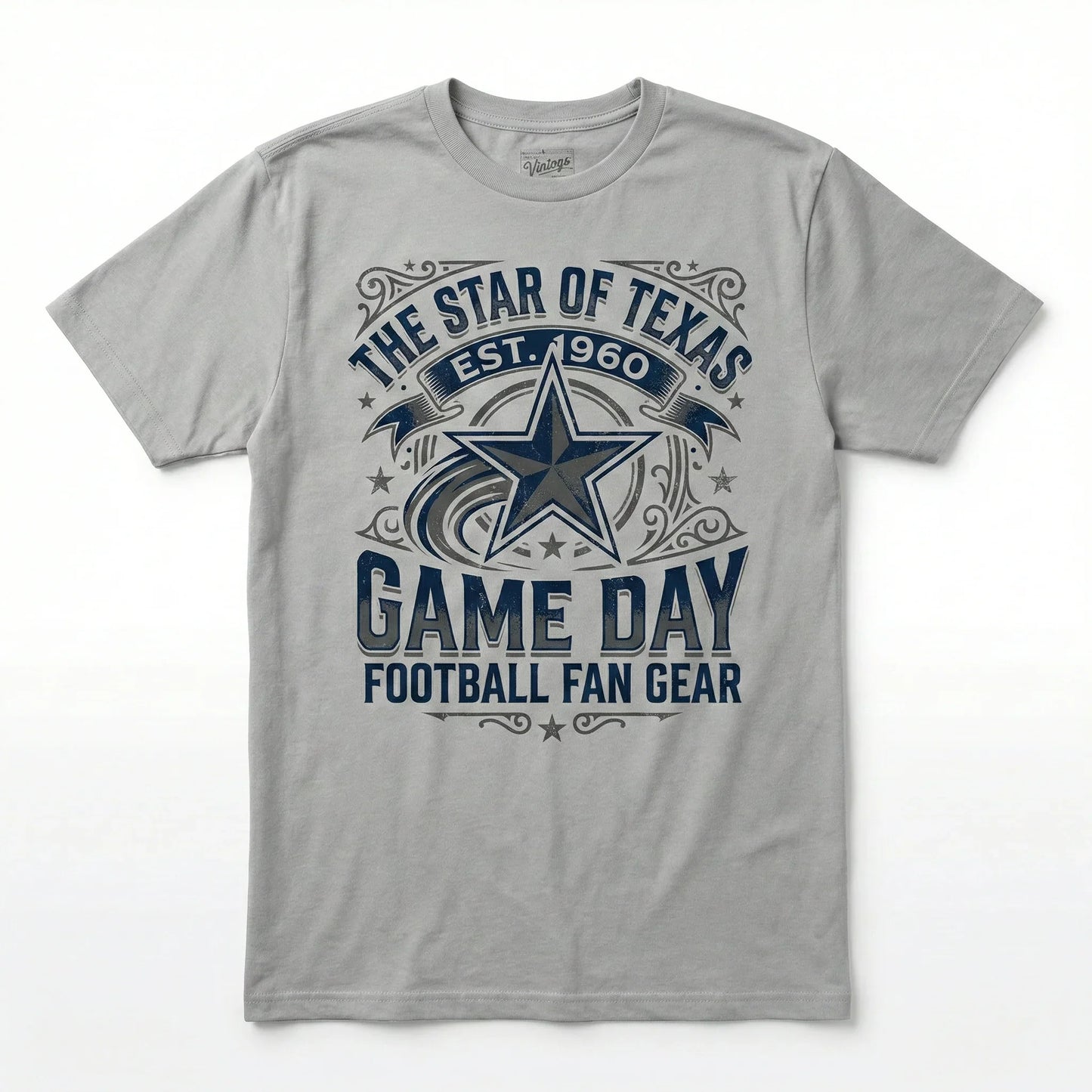 Vintage Dallas Football Game Day Star Apparel - Texas Fan Gear