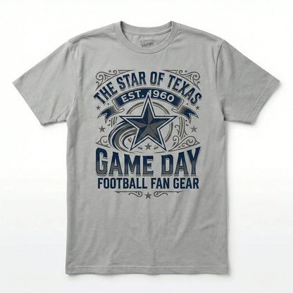 Vintage Dallas Football Game Day Star Apparel - Texas Fan Gear