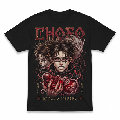Vintage Style Anime Character Graphic T-Shirt, Unisex Graphic Tee, Aesthetic Streetwear Cotton Shirt