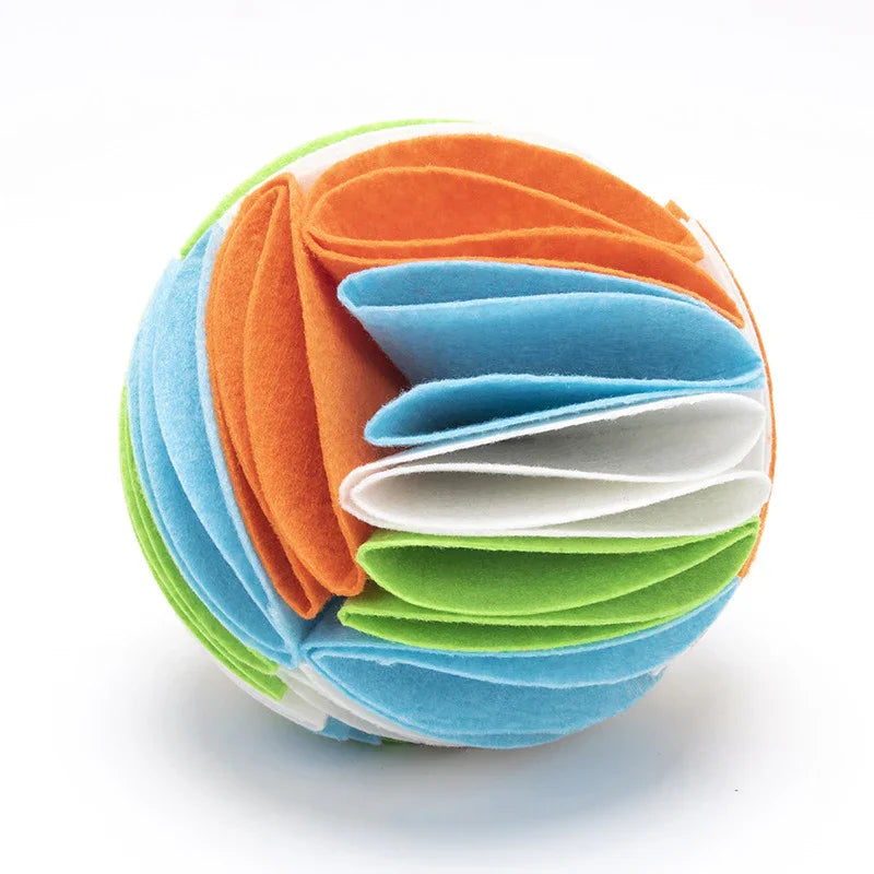 Second Generation Sniffing Pad Dog Sniff Ball Toy Dog Snuffle Ball Pet Foldable Sniff Ball