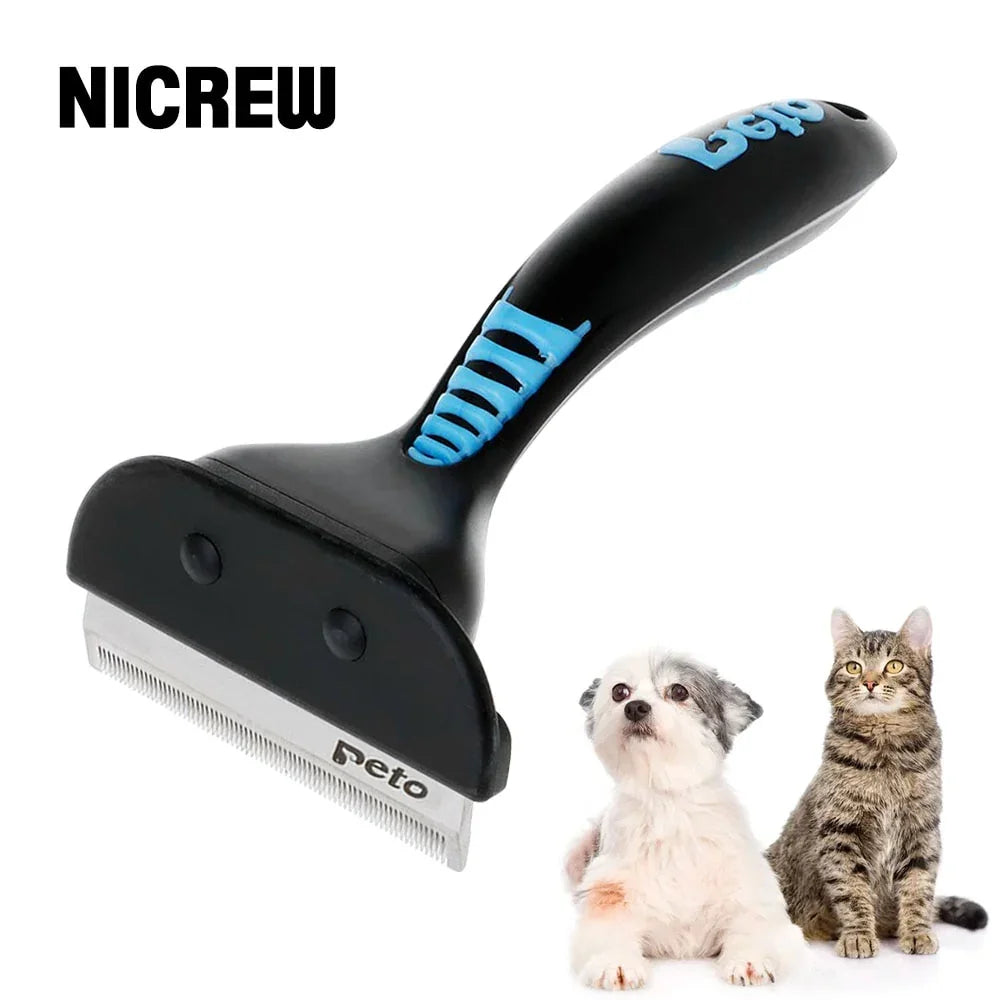 Pet comb for cat Hair Deshedding Comb Pet Dog Cat Brush Grooming Tool Hair Removal Comb For Cats Dogs