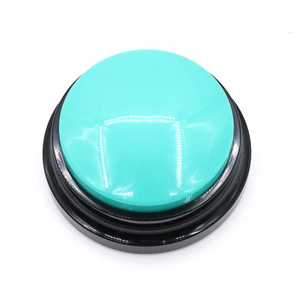 Dog Talking Button Pet Communication Key Sound Maker Cat Bell Toy Supplies Voice Recording Training Device
