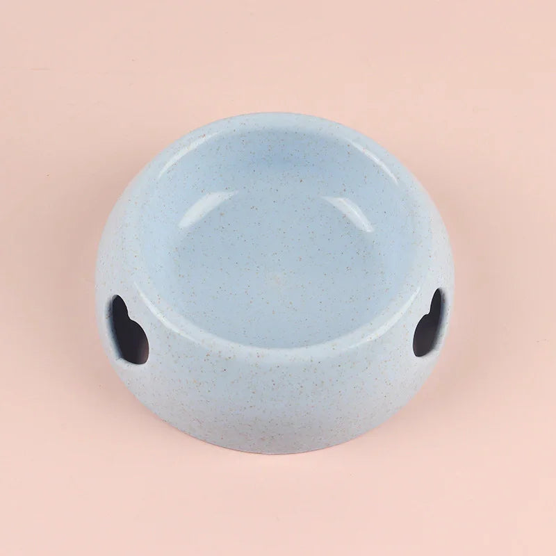 Pet Supplies Dog Bowl Rice Bowl Plastic Love Single Bowl Pet Bowl Cat Food Bowl