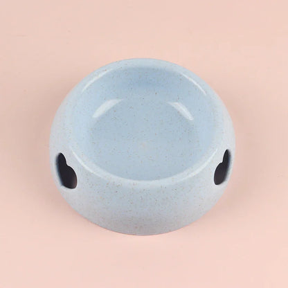 Pet Supplies Dog Bowl Rice Bowl Plastic Love Single Bowl Pet Bowl Cat Food Bowl