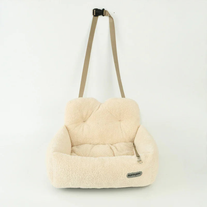 Foldable Pet Car Seat Hammock for Dogs and Cats - Safe Travel Carrier