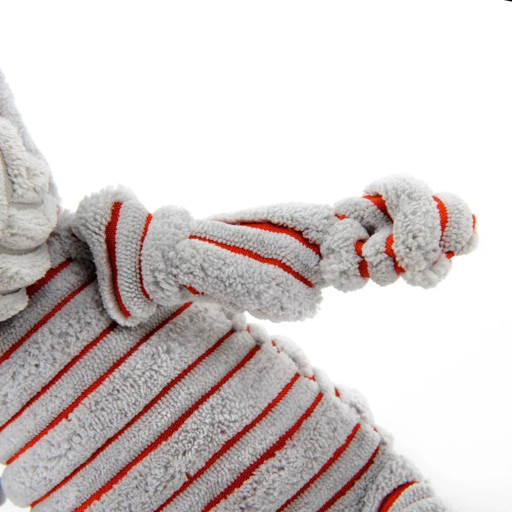 Pet Dogs Little Donkey and Pony Striped Toy Vocal Strong Resistance to Bite Puzzle Molar