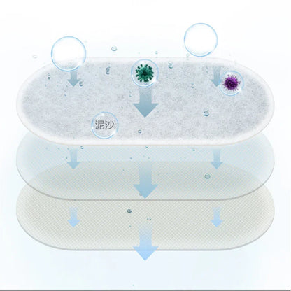 Wireless Water Pump Filter Element Accessories Are Applicable To Midea Pet Drinking Fountain