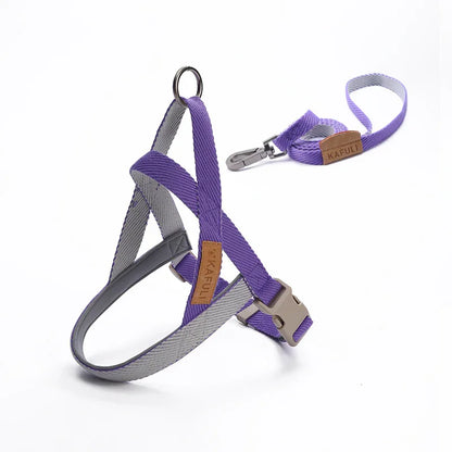 Dog Leash Pet Vest Chest Harness Medium And Large Dog French Dog Golden Retriever Dog Walking Rope