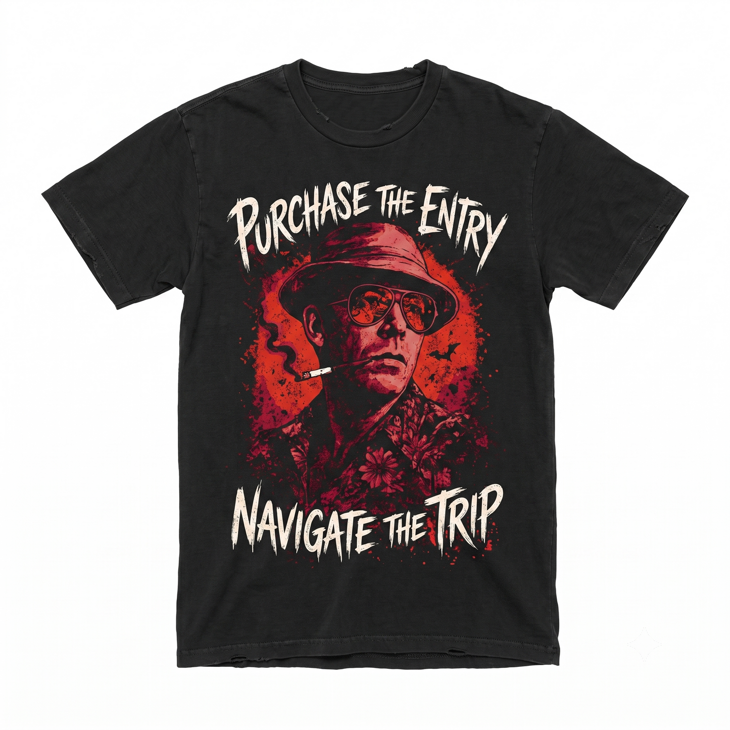 Hunter S Thompson Retro Gonzo Journalism Unisex T-shirt