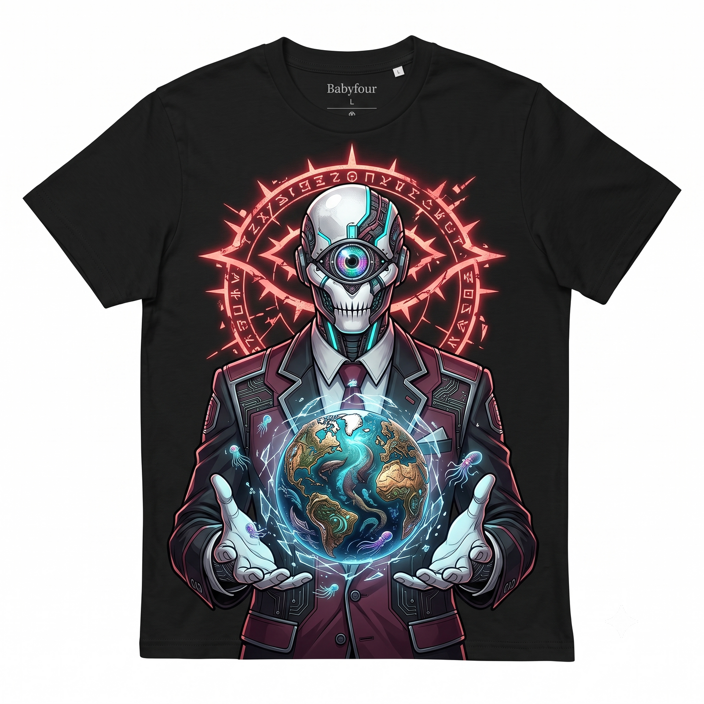 Manga Friendship Symbol Graphic Tee Retro Anime Cult Classic Merch Unisex T-Shirt